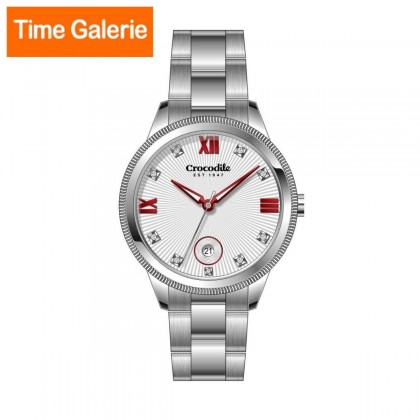 Crocodile CRDW6612.398 Japan Quartz Movement Hardened Crystal Glass Casual Smart Elegant Round Shape Analog Women Watch